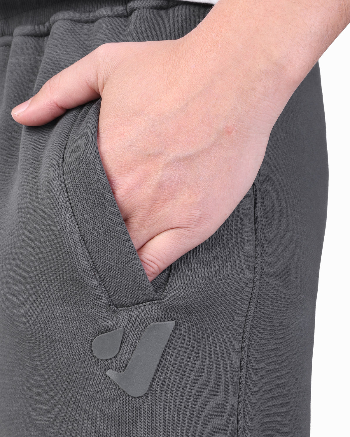 CLOVER Milton Sponge Cotton Rubber Logo Gray