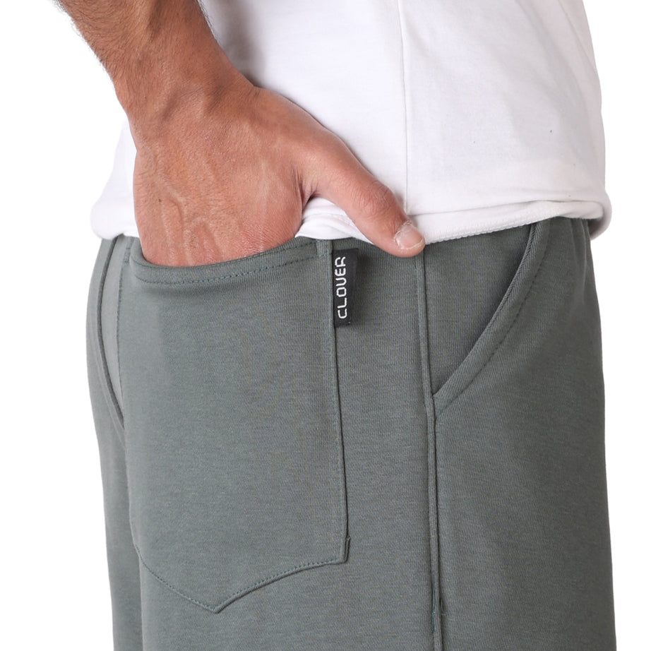 Wide-Leg Cotton  Pants CLOVER Level Up