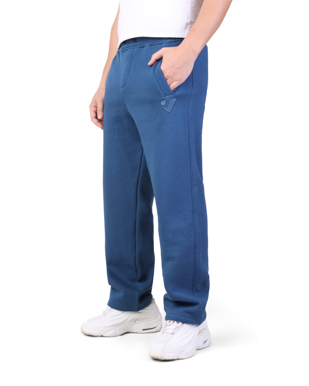 CLOVER Milton Sponge Cotton Rubber Logo Blue