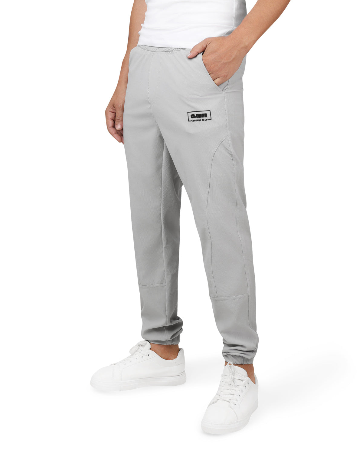 Soft Printed Rubber Pants (Up to 80 kg) lightgray