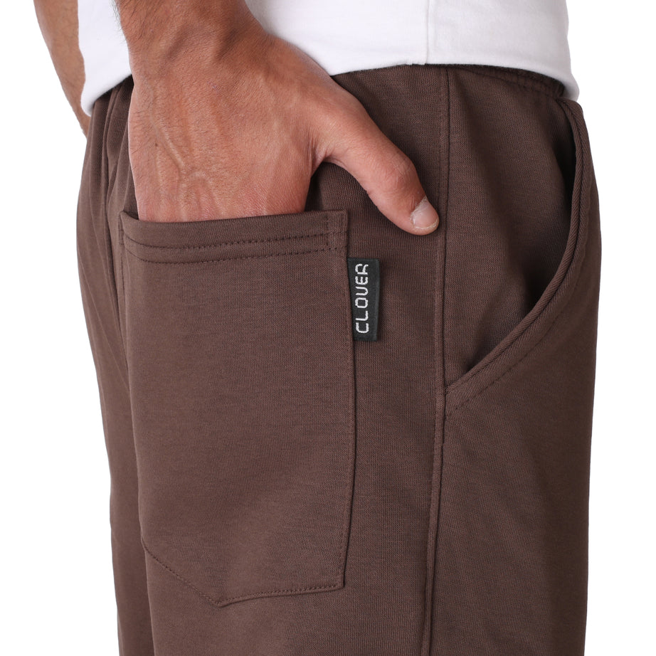Wide-Leg Cotton  Pants CLOVER Level Up