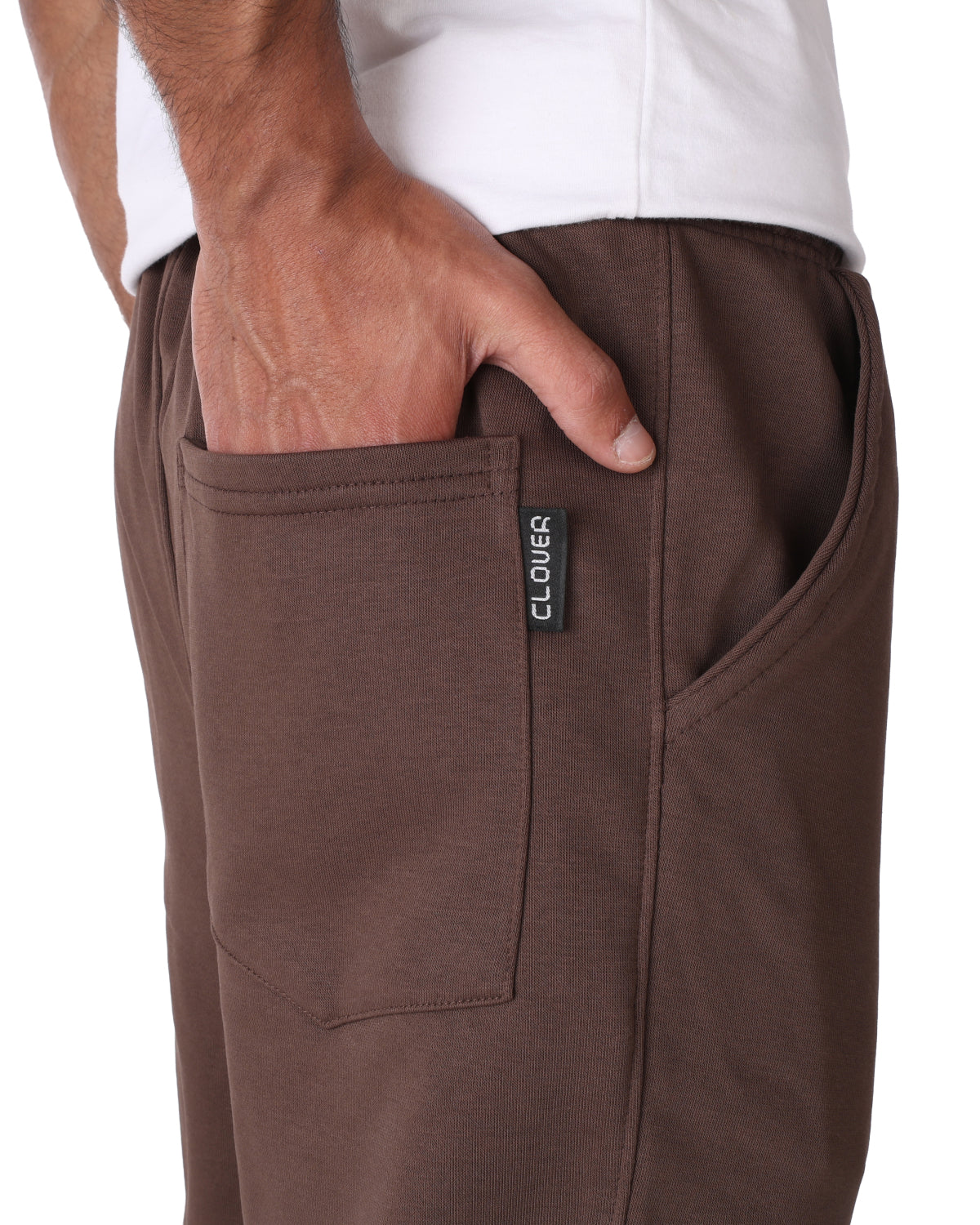 Wide-Leg Cotton  Pants CLOVER Level Up