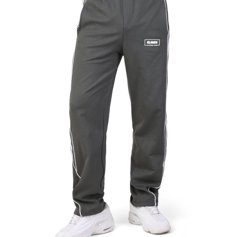 CLOVER Wide-Leg Interlock pants  (Rubber Printing)