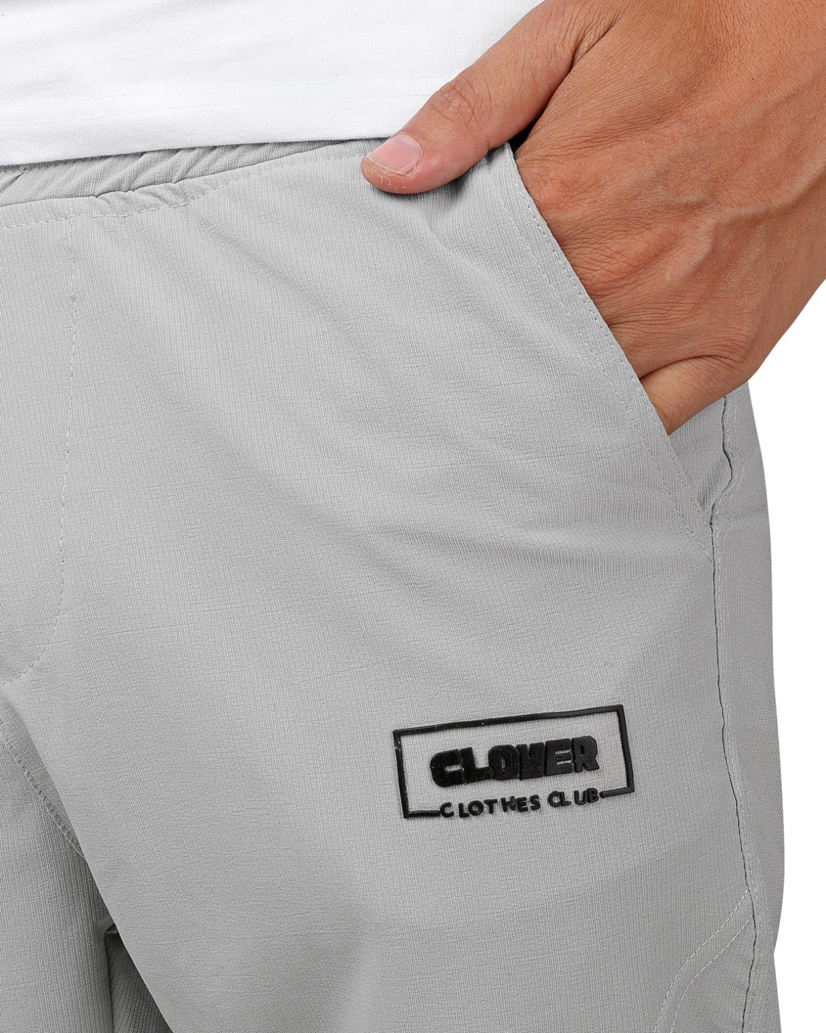 Soft Printed Rubber Pants (Up to 80 kg) lightgray