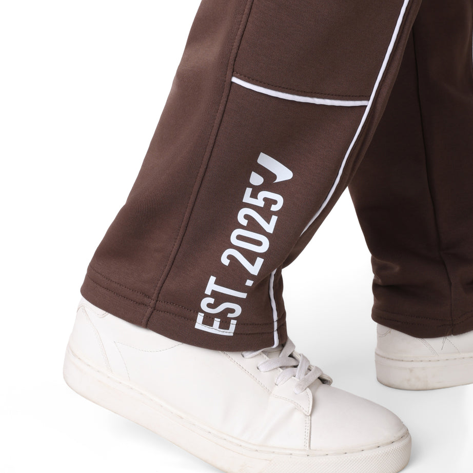 Wide-Leg Cotton  Pants CLOVER Level Up
