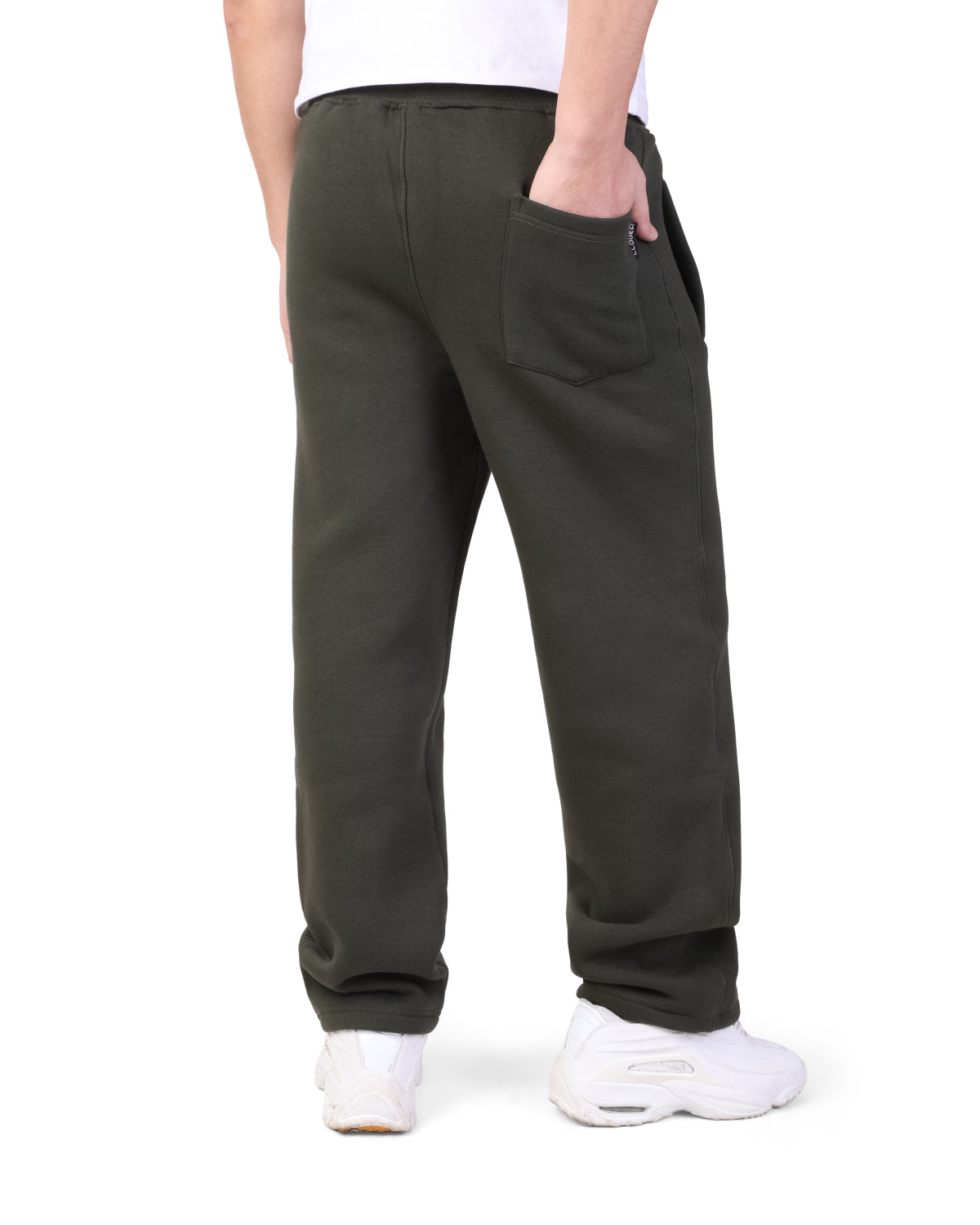 CLOVER Milton Sponge Cotton Rubber Logo Olive