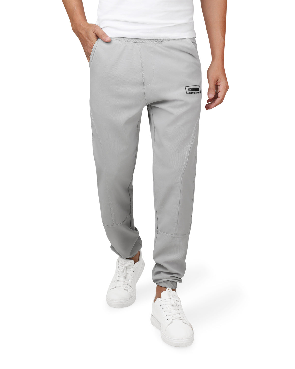 Soft Printed Rubber Pants (Up to 80 kg) lightgray