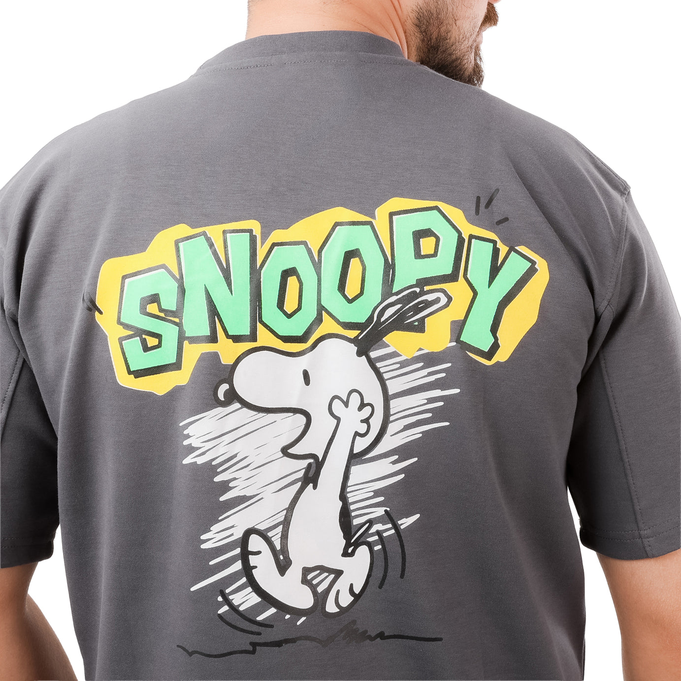 Clover Interlock T-shirt with Snoopy screen print
