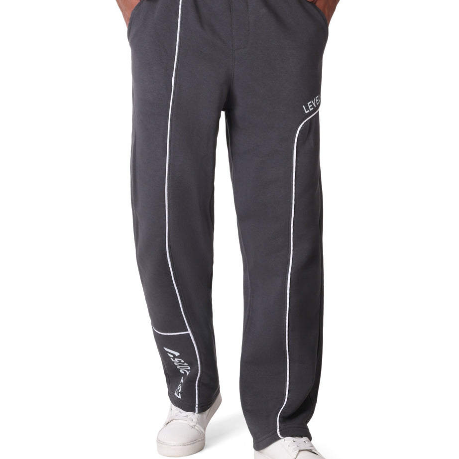 Wide-Leg Cotton  Pants CLOVER Level Up