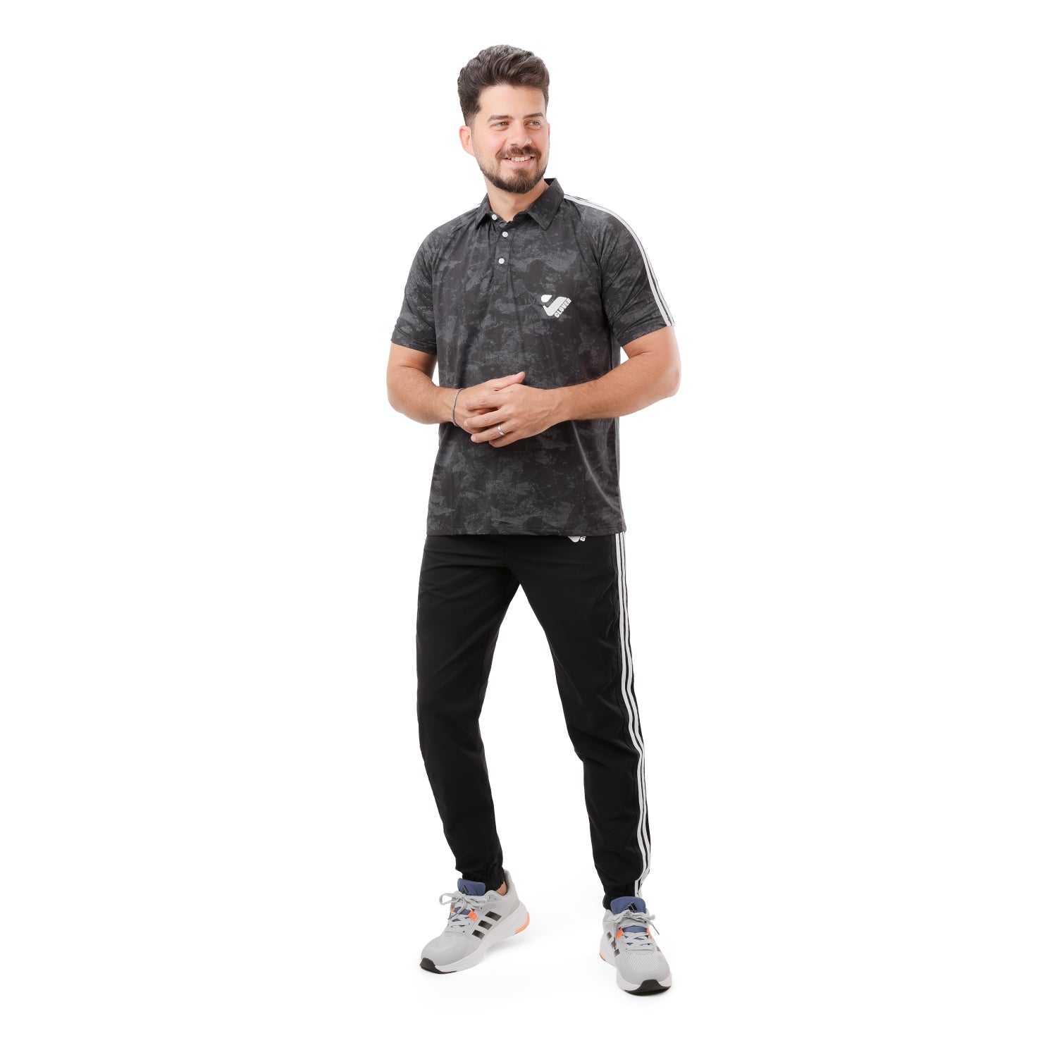 Clover Polo tracksuit with ribbon