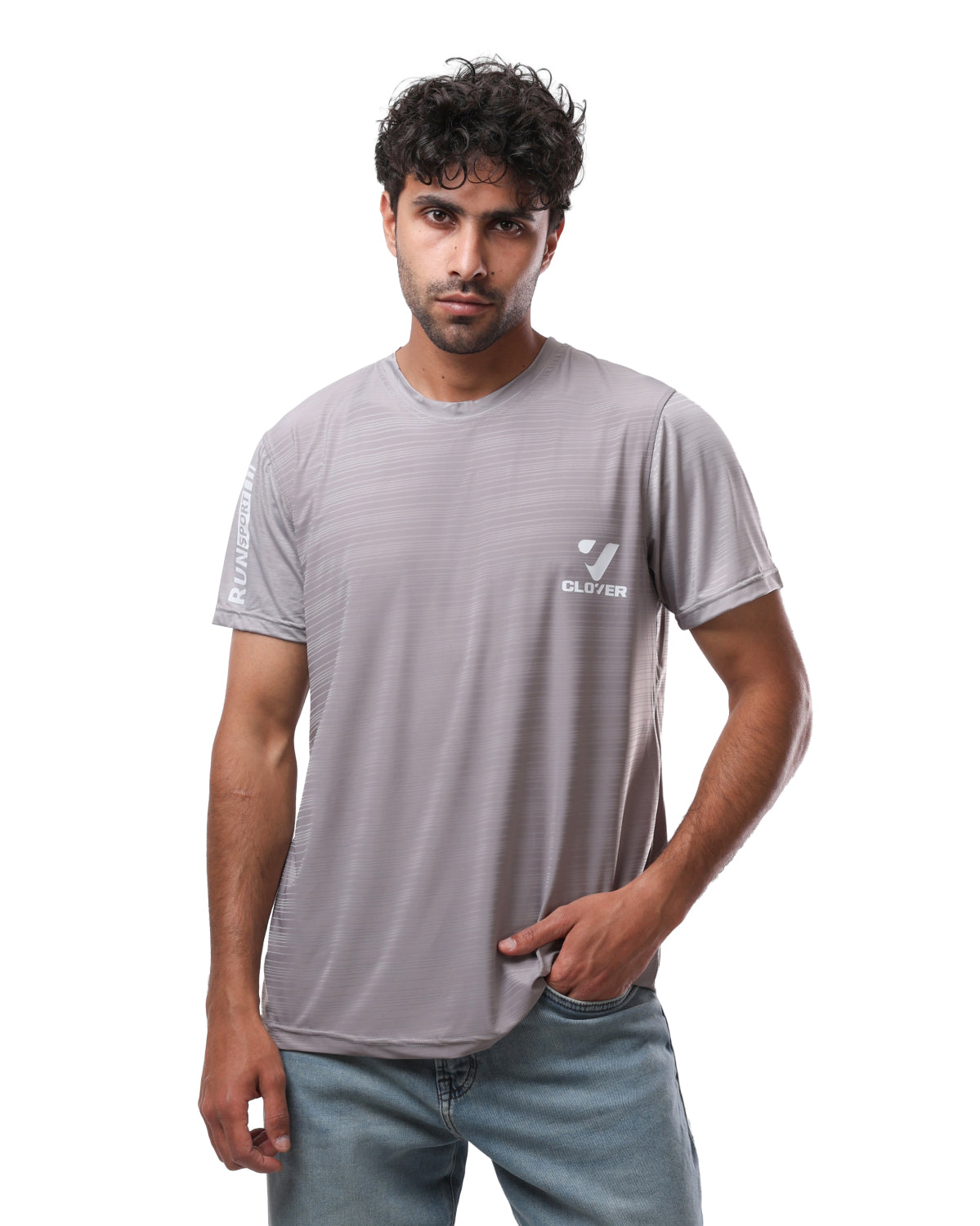 CLOVER Premium Jacquard T-Shirt