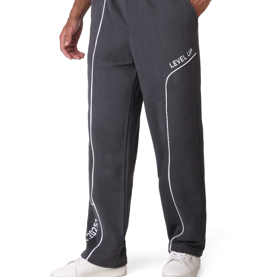Wide-Leg Cotton  Pants CLOVER Level Up