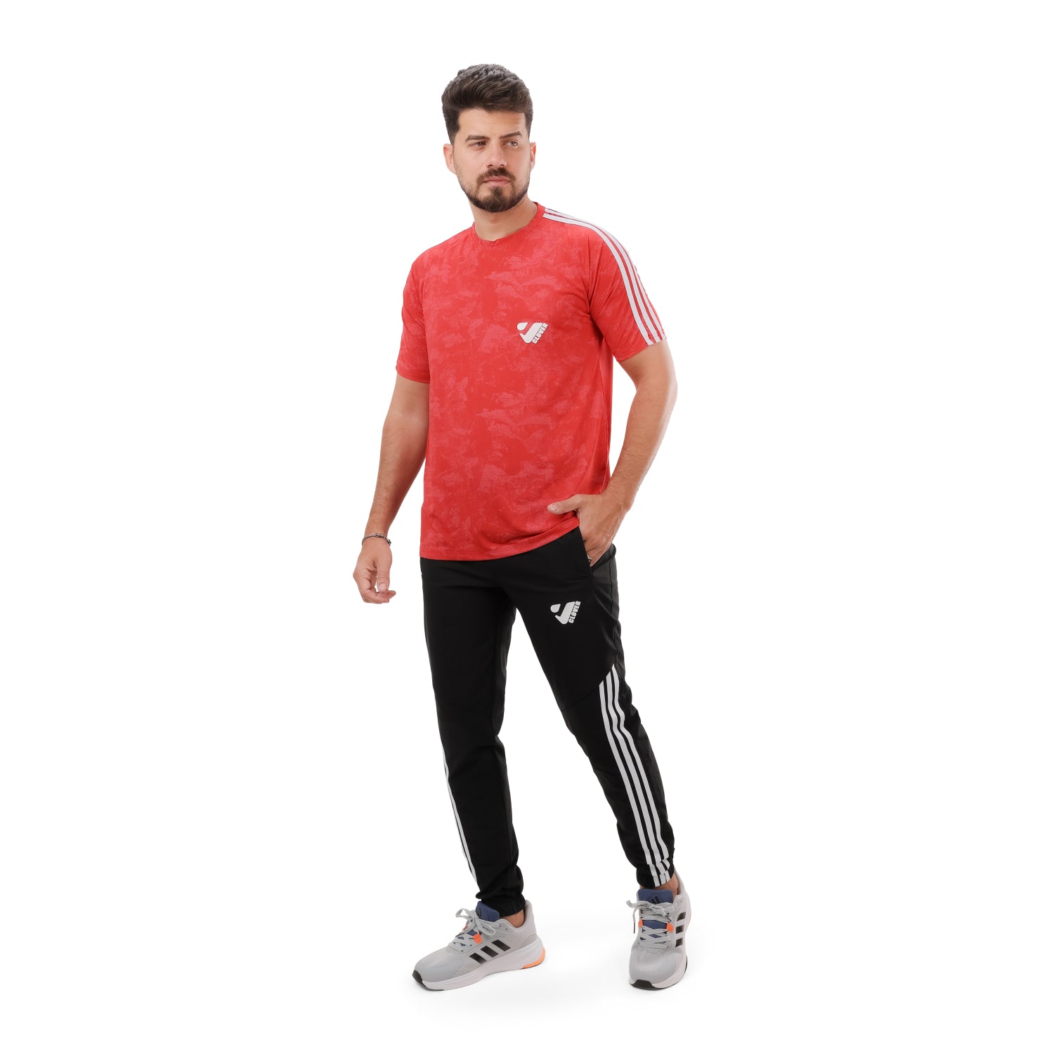 Clover Round Tracksuit with Straps