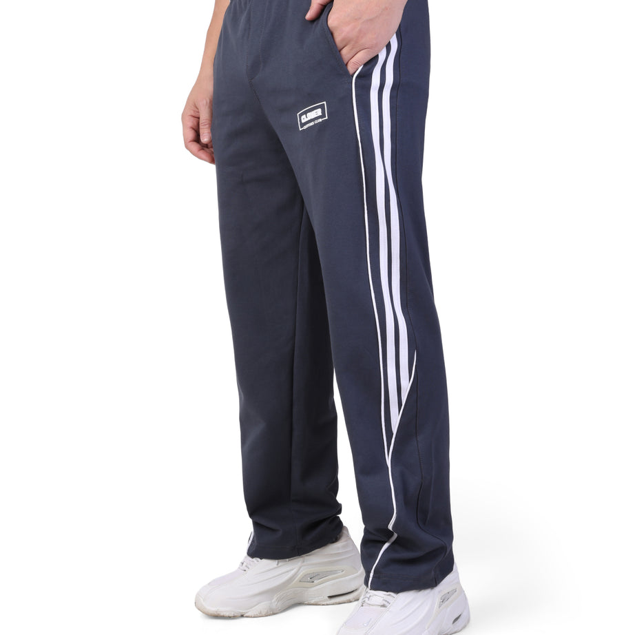 CLOVER Wide-Leg Interlock pants  (Rubber Printing)