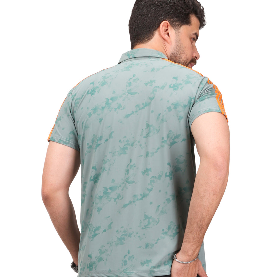 Polo Clover tracksuit with stripe