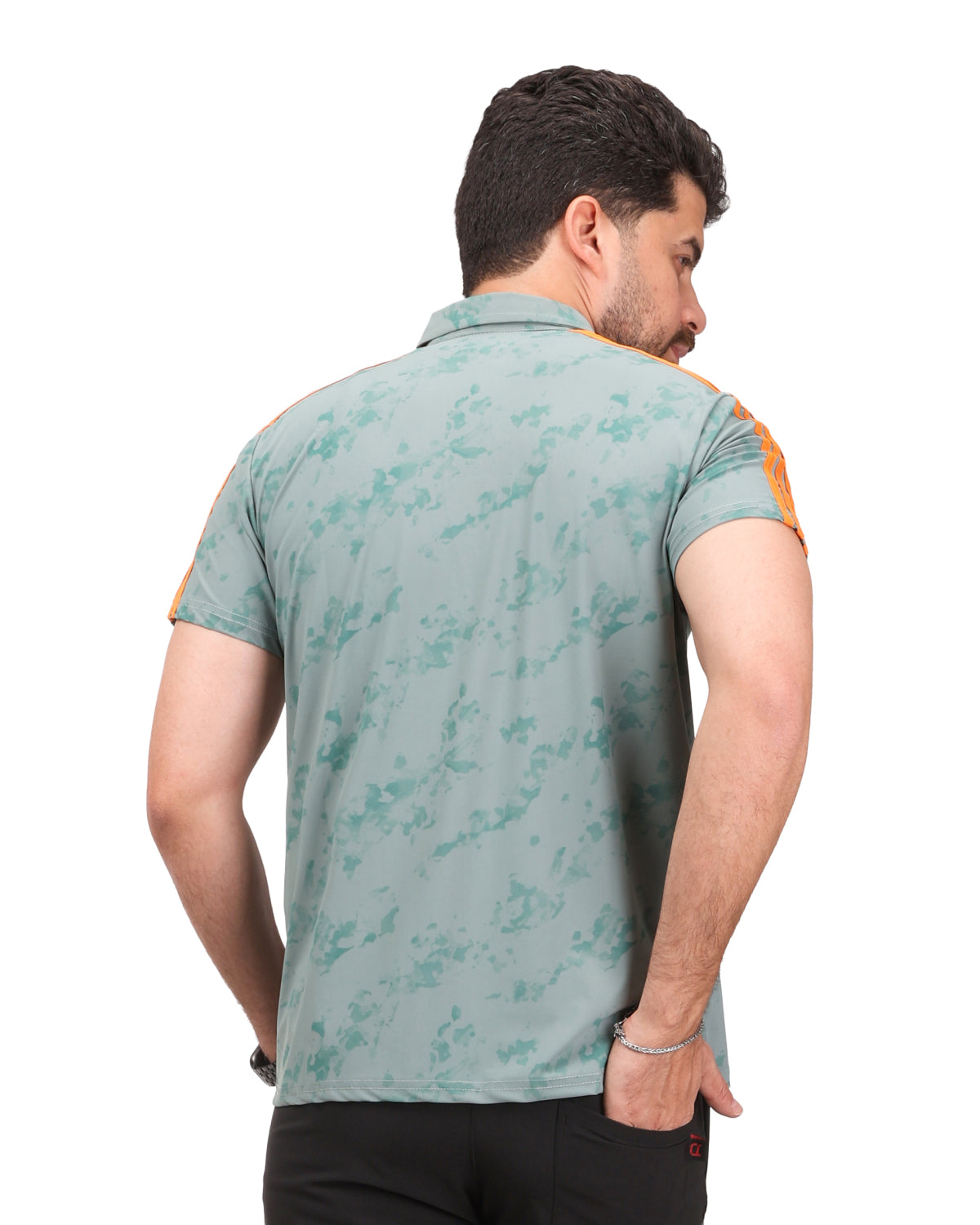 Polo Clover tracksuit with stripe