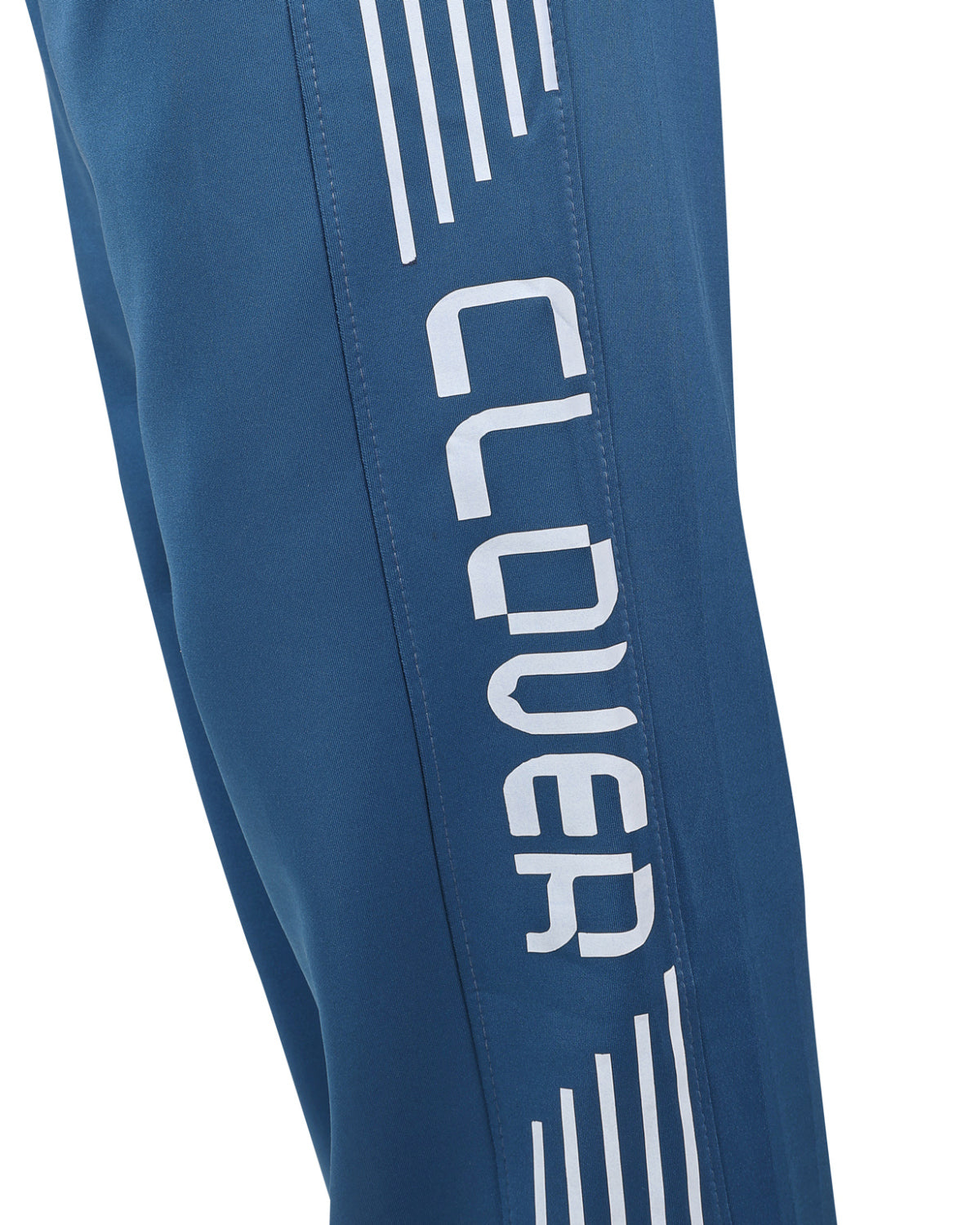 Wide-Leg Diving Fabric(printed) light blue