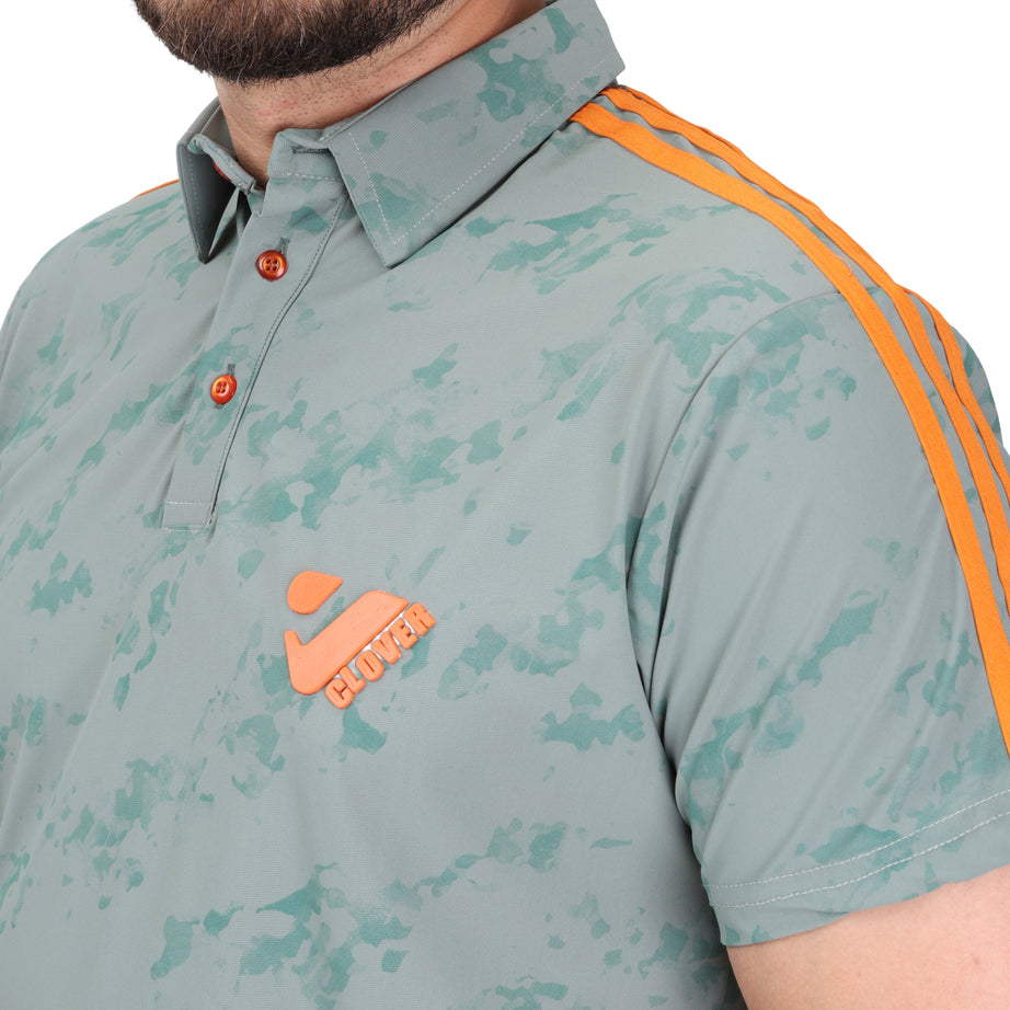 Polo Clover tracksuit with stripe