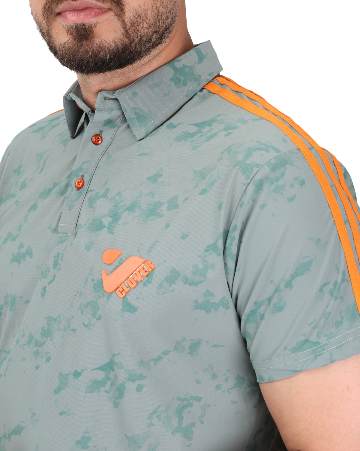 Polo Clover tracksuit with stripe