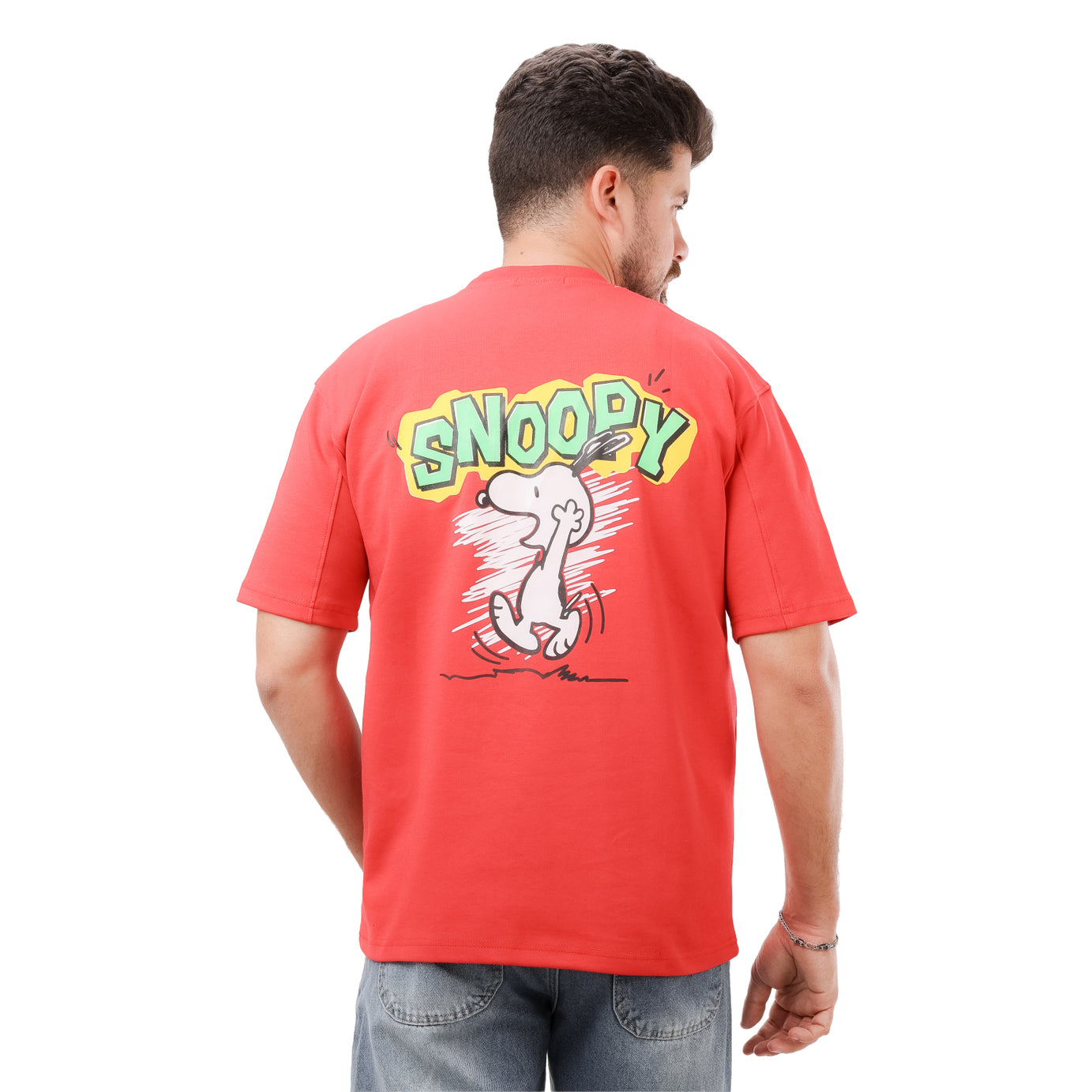 Clover Interlock T-shirt with Snoopy screen print
