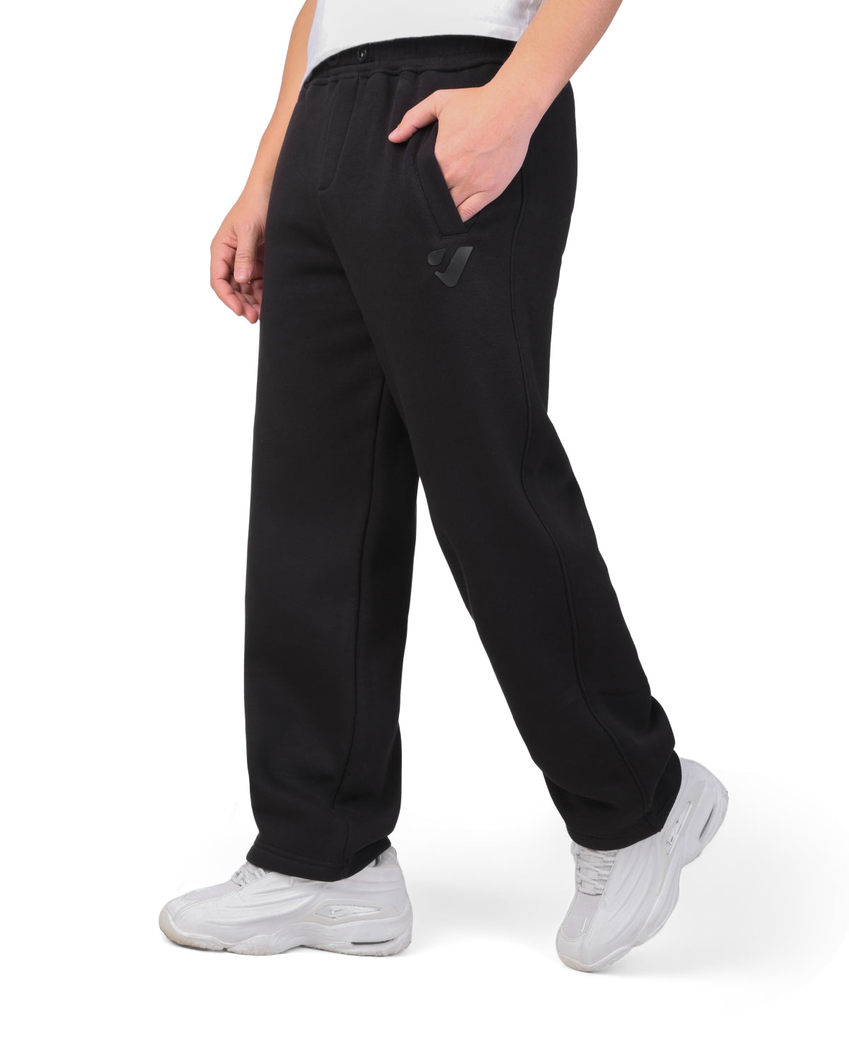 CLOVER Milton Sponge Cotton Rubber Logo Black