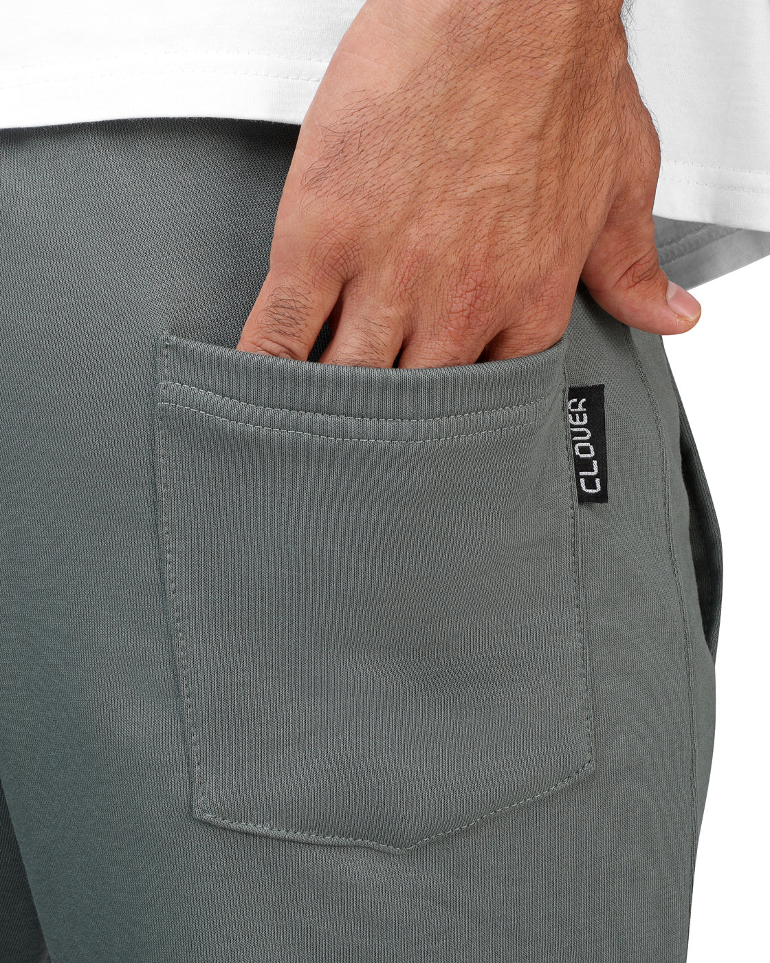 clover cotton SweatPants printed oily (oversize)