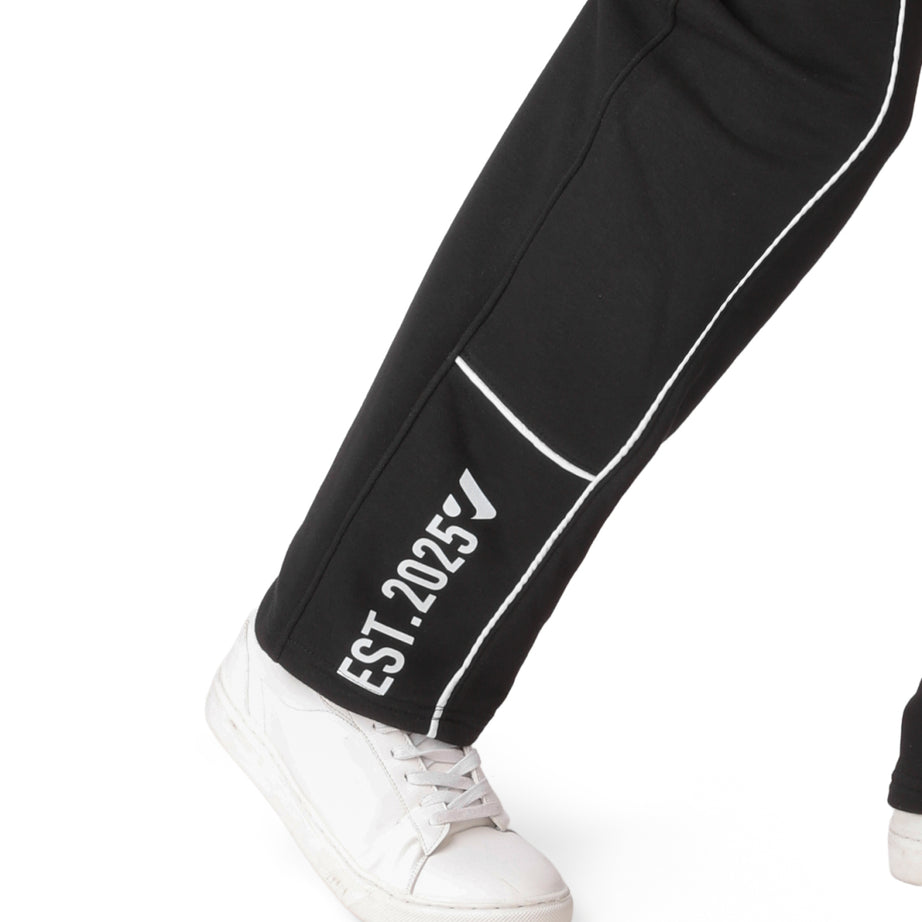 Wide-Leg Cotton  Pants CLOVER Level Up