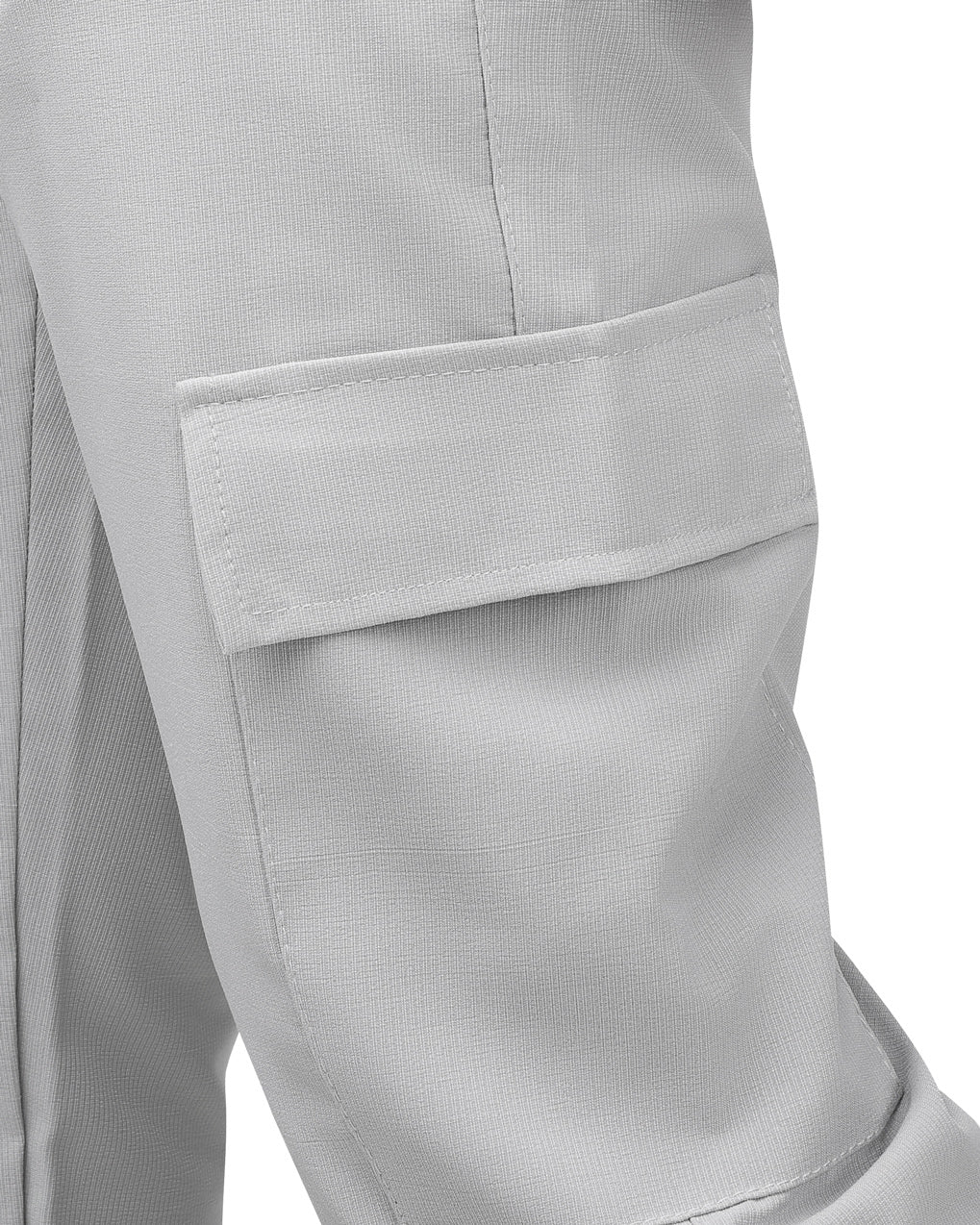 Cargo Soft Sweatpants Light Gray(Embroidery تطريز)