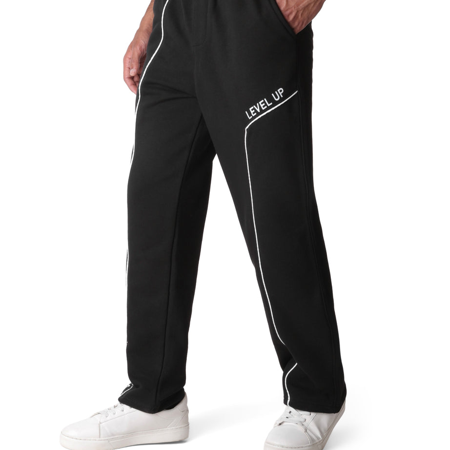 Wide-Leg Cotton  Pants CLOVER Level Up