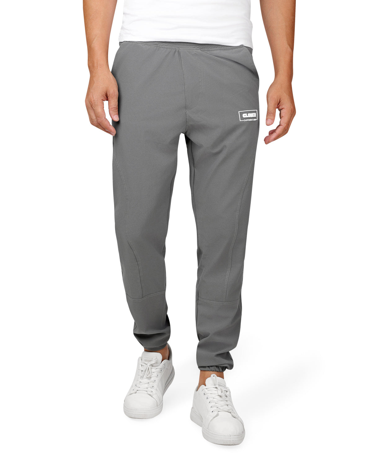 Soft Printed Rubber Pants (Up to 80 kg) gray