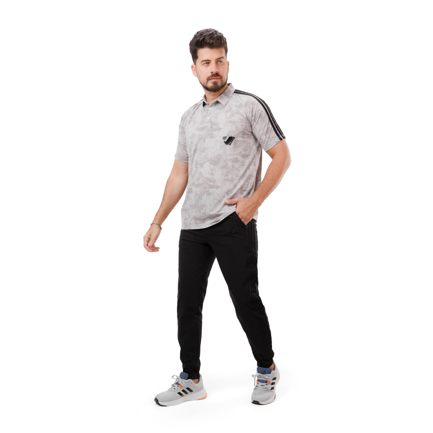 Clover Polo tracksuit with ribbon