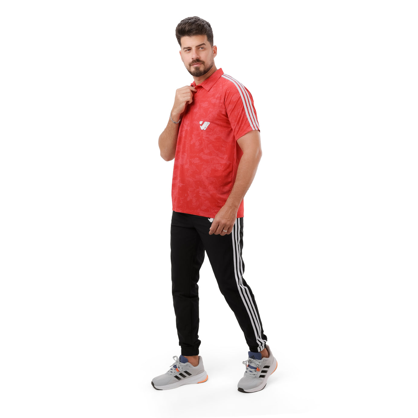 Clover Polo tracksuit with ribbon