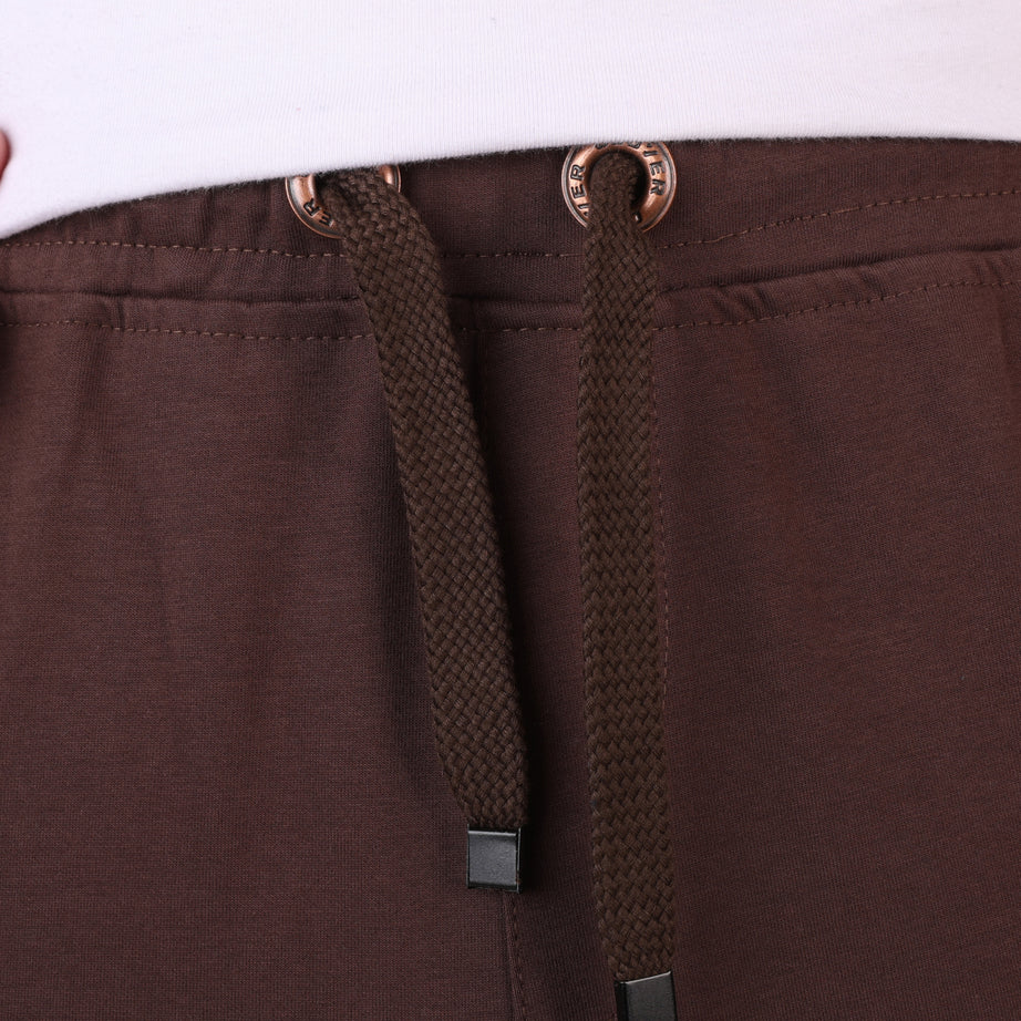 Wide-Leg Cotton Interlock Pants with DTF Print