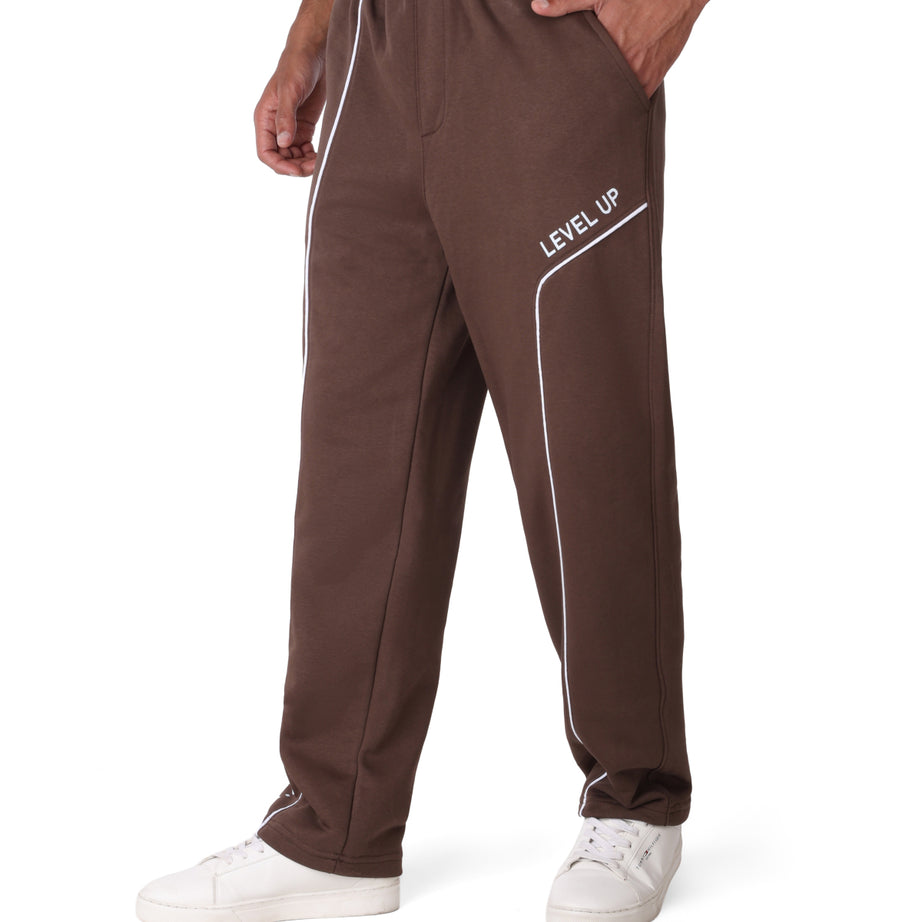 Wide-Leg Cotton  Pants CLOVER Level Up